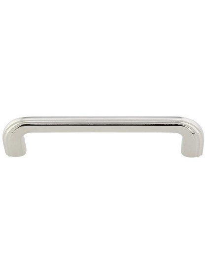 Victoria Falls Cabinet Pull - 5 inch Center-to-Center in Polished Nickel.